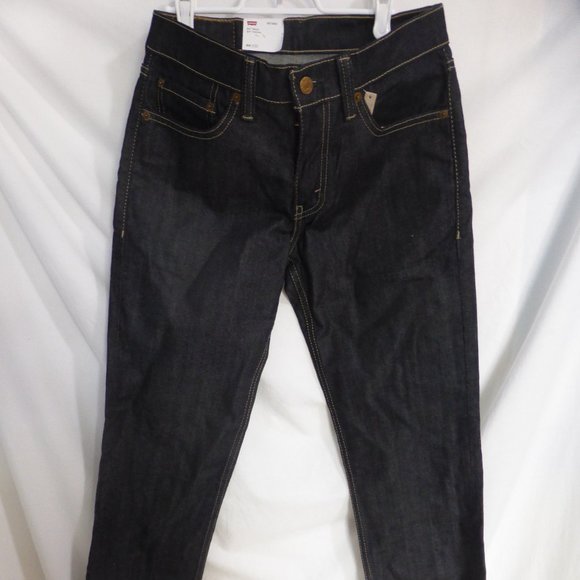LEVI'S STRAUSS & CO. 511 skinny, sits below the waist, straight leg, denim, BNWT